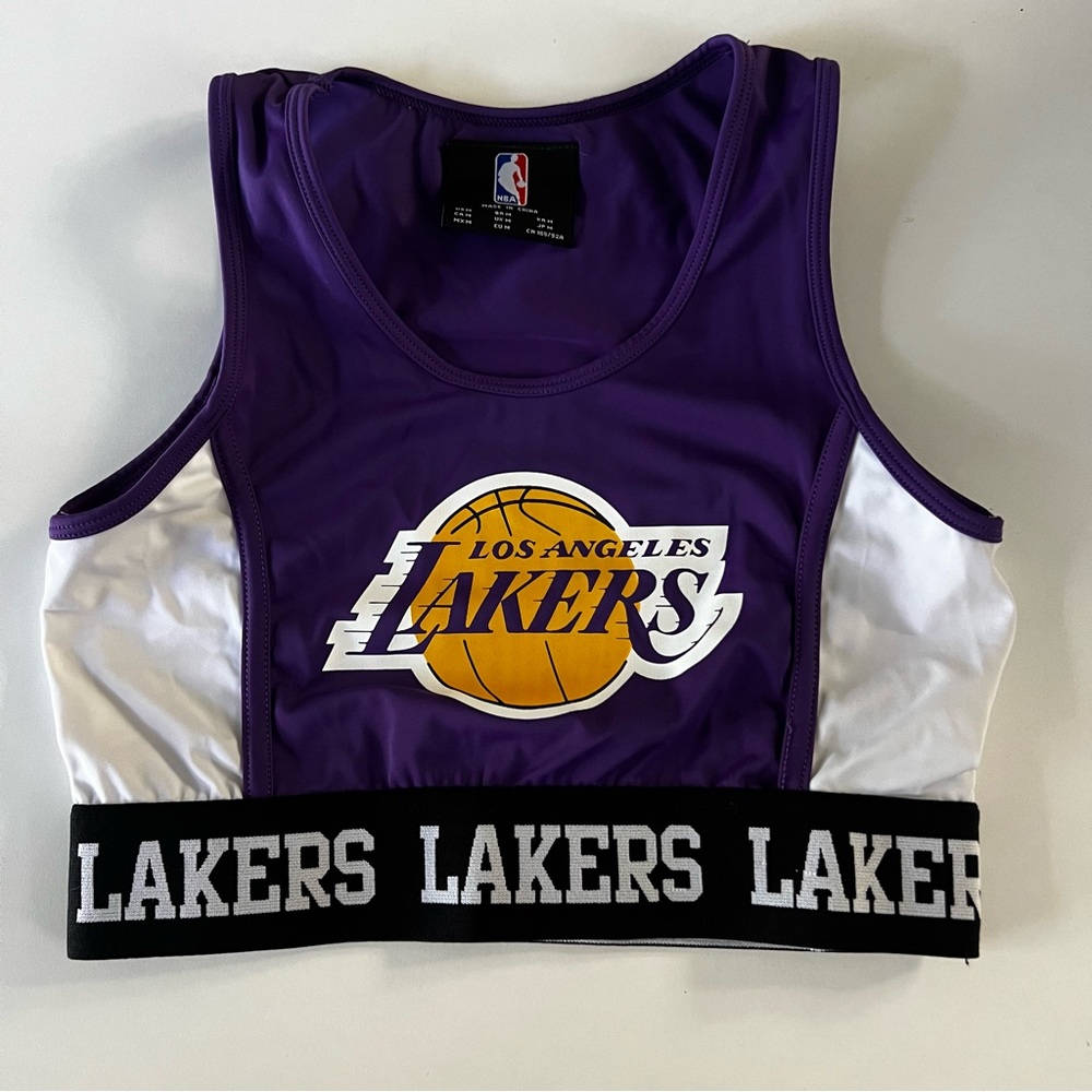 LA Lakers sports bra EUC